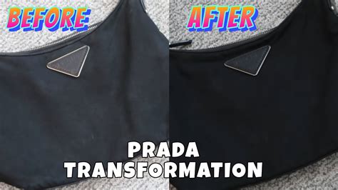 damaged prada bag|Prada bag cleaning service.